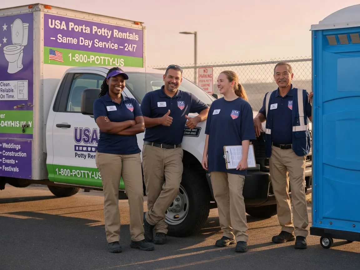 Porta Potty Rental company in Santa Maria, CA